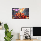 Poster Fragile comme une bombe (Bureau à domicile)
