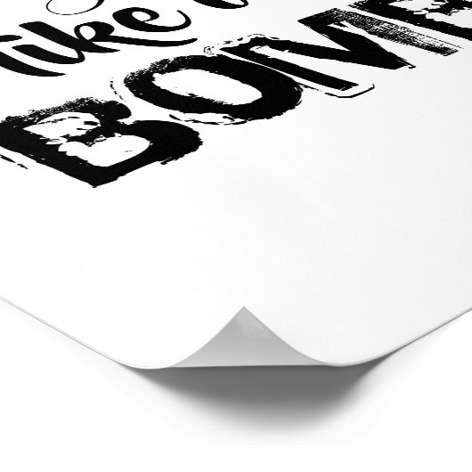Poster Fragile comme une bombe Citation d'inspiration per (Coin)
