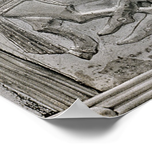 Poster Fragment de casque, de Sutton Hoo Treasure (Coin)