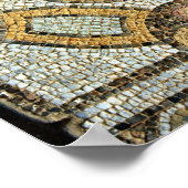 Poster Fragment du sol des thermes romains (Coin)