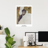 Poster Fragment Maria Par Mosaiciste Byzantin (Bureau à domicile)