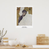 Poster Fragment Maria Par Mosaiciste Byzantin (Cuisine)