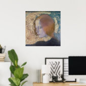 Poster Fragment par Helene Schjerfbeck (Bureau à domicile)