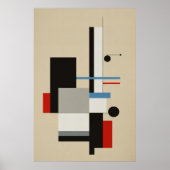 Poster Fragments chromatiques (Devant)