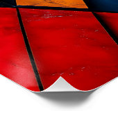 Poster Fragments chromatiques (Coin)