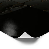 Poster Fragments d'auto brillant (Coin)