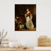 Poster Fragonard & Gérard Enfant endormi reproduction d'a (Cuisine)