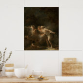 Poster Fragonard La source Français Rococo Art Imprimer (Cuisine)
