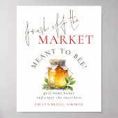 Poster Fraîche hors du marché signifie être favorable Fêt (Devant)