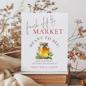 Poster Fraîche hors du marché signifie être favorable Fêt