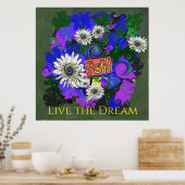 Poster Fraîche Vivid Colorful Fun Happy (Cuisine)