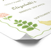 Poster Fraîchement De L'Affiche de bienvenue De Marché De (Coin)