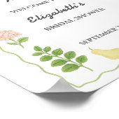 Poster Fraîchement De L'Affiche de bienvenue De Marché De (Coin)