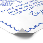 Poster Fraîchement Hors Du Marché Fête des mariées À Bar (Coin)