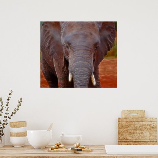 Poster Frais d'éléphants (Cuisine)