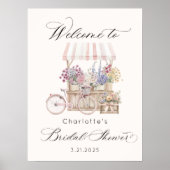 Poster Frais Éclos Mariage Bienvenue (Devant)