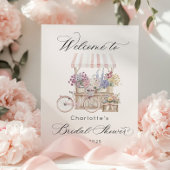 Poster Frais Éclos Mariage Bienvenue