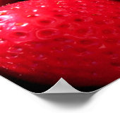 Poster fraise (Coin)