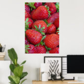 Poster Fraise (Bureau à domicile)