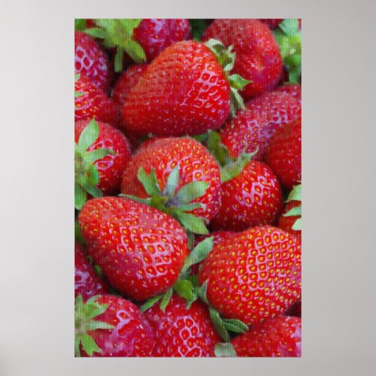 Poster Fraise (Devant)