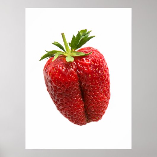 Poster Fraise (Devant)