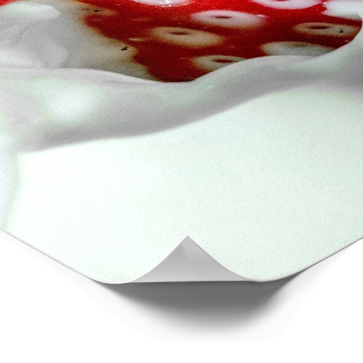 Poster Fraise (Coin)