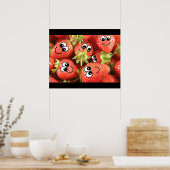 Poster Fraise (Cuisine)