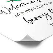 Poster Fraise Blueberry Sweet Berry Bienvenue Anniversair (Coin)