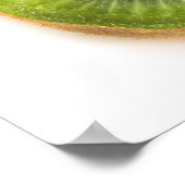 Poster Fraise et kiwi (Coin)