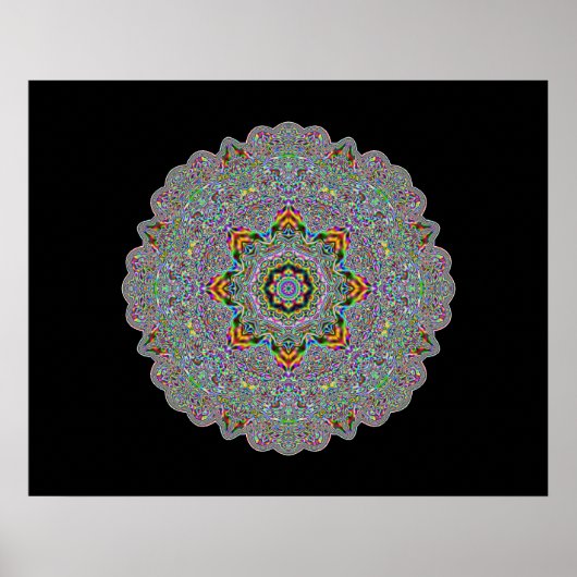 Poster Fraisée noire (Devant)