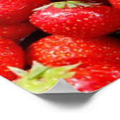 Poster Fraises (Coin)