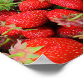 Poster Fraises (Coin)