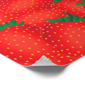 Poster Fraises (Coin)
