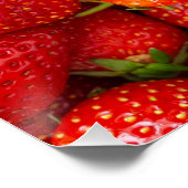 Poster Fraises (Coin)