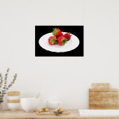 Poster Fraises (Cuisine)