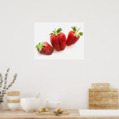 Poster Fraises (Cuisine)