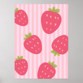 Poster Fraises (Devant)