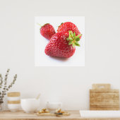 Poster Fraises (Cuisine)