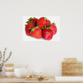 Poster Fraises (Cuisine)
