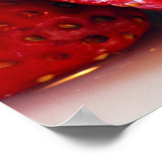 Poster Fraises (Coin)