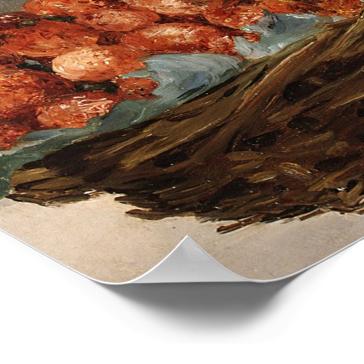 Poster Fraises | Édouard Manet (Coin)