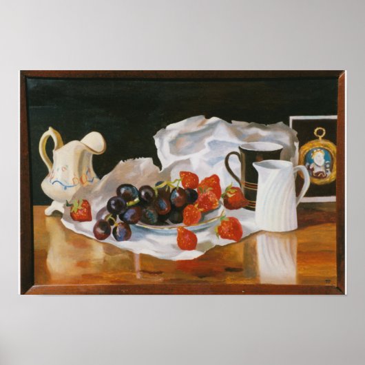 Poster Fraises et crème 2004 (Devant)