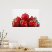 Poster Fraises Photo (Cuisine)