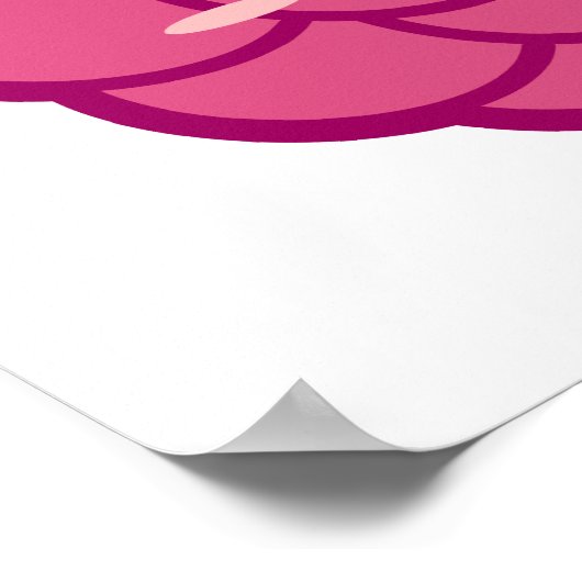 Poster Framboise (Coin)