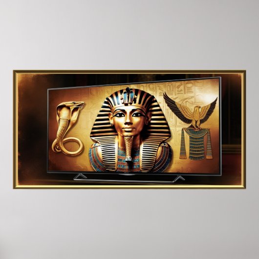 Poster Frame TV Pharaonique (Devant)