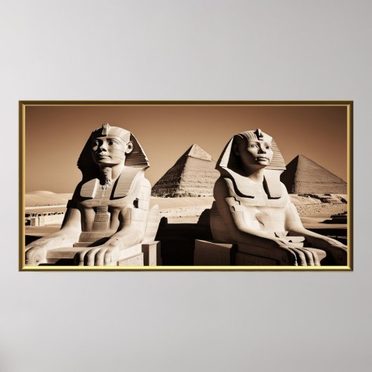 Poster Frame TV Pharaonique (Devant)
