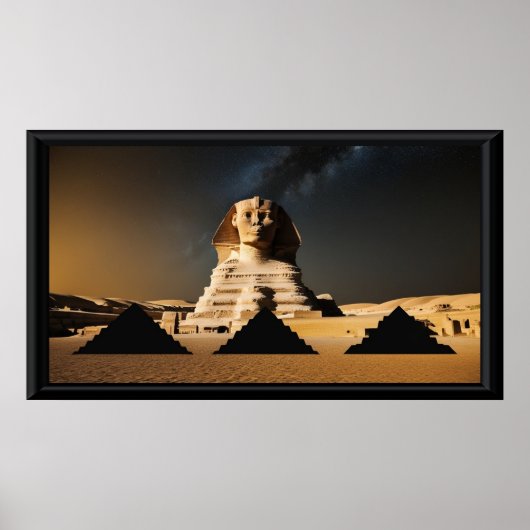 Poster Frame TV Pharaonique (Devant)
