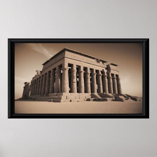 Poster Frame TV Pharaonique (Devant)