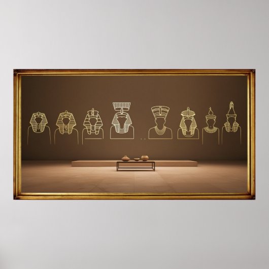 Poster Frame TV Pharaonique (Devant)