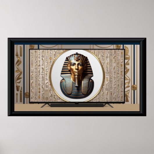 Poster Frame TV Pharaonique (Devant)